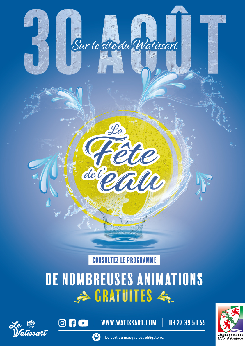 Fête de l'eau 2020 - affiche